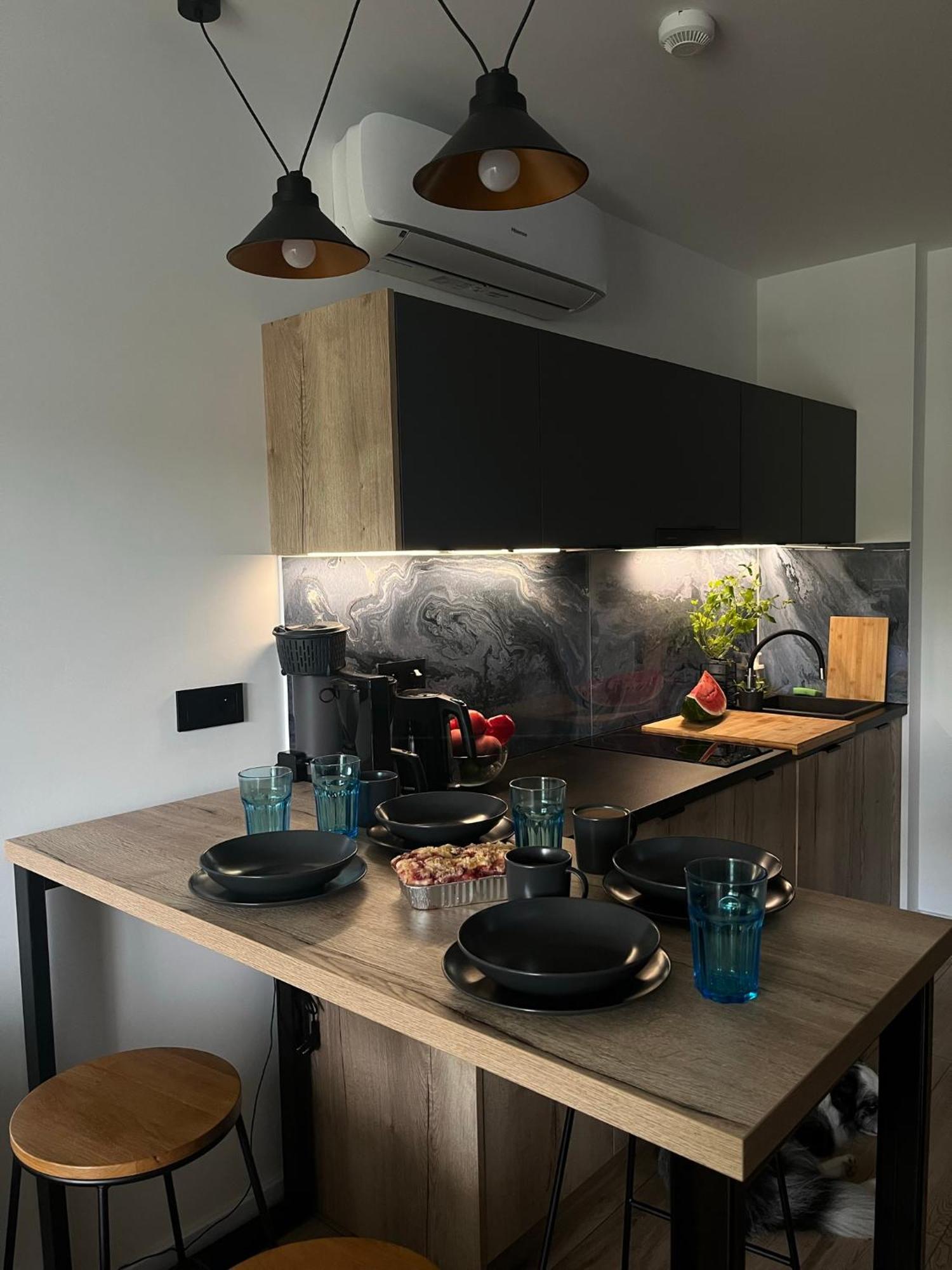 Portowy Boulevard Mrzeżyno Eksteriør billede